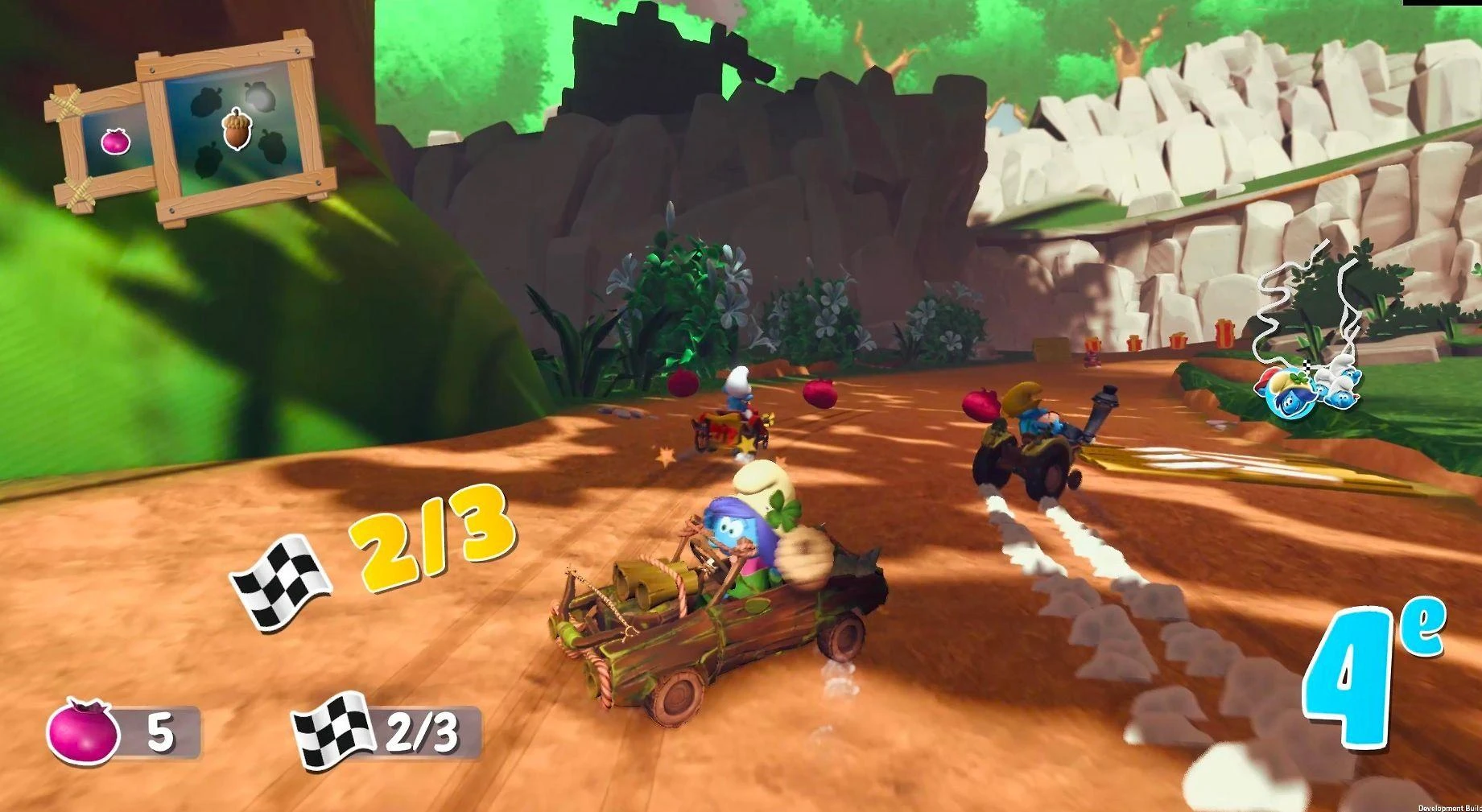 Microïds Smurfs Kart Turbo Edition