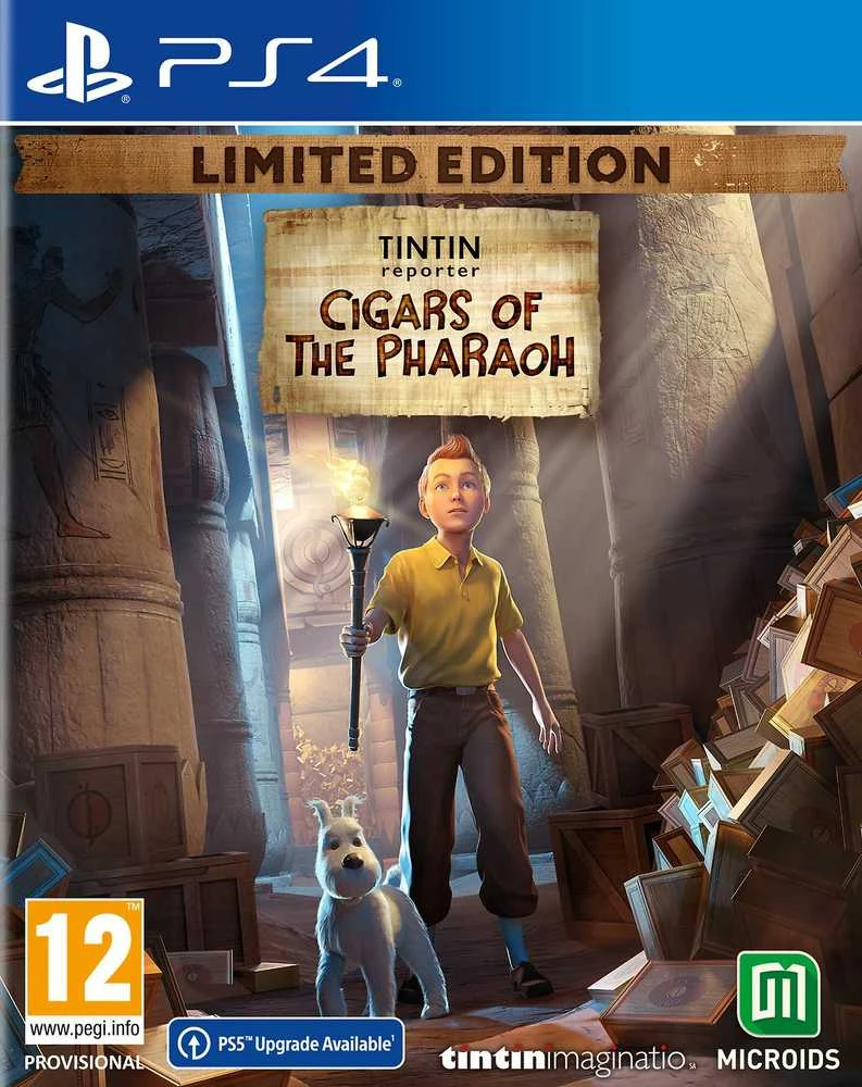 „Microïds Tintin Reporter“ Faraono cigarai PS4