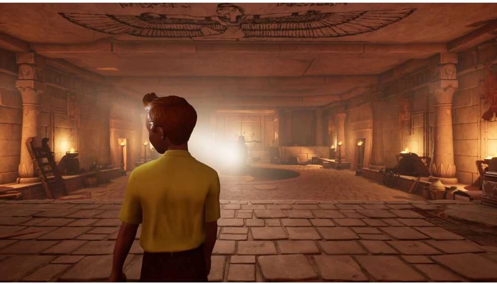 Microids Mikroschemos Tintino reporteris Faraono cigarai