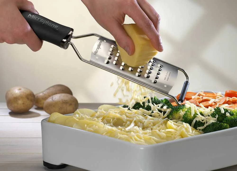 Tarka Microplane Gourmet Extra Coarse. Juoda, MIC45008E