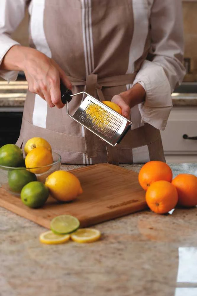 Tarka Microplane Gourmet Fin, juoda, MIC45004E