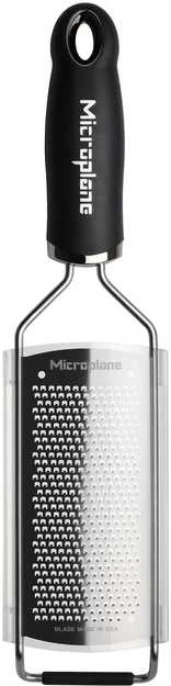 Tarka Microplane Gourmet Fin, juoda, MIC45004E