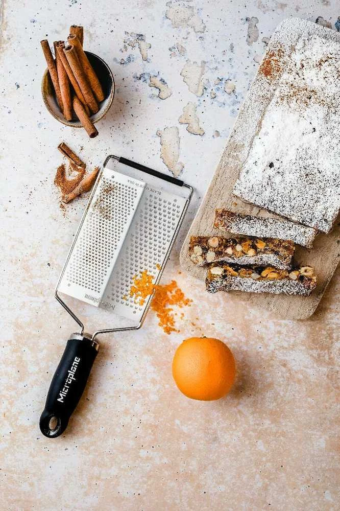 Microplane Dviejų ašmenų tarka, rupi ir smulki, „Gourmet“