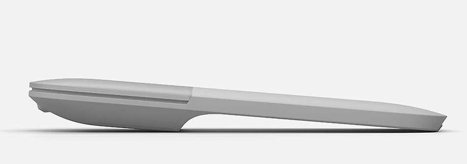 Pelė „Microsoft Surface Arc“, abiem rankoms, „Bluetooth“, pilka