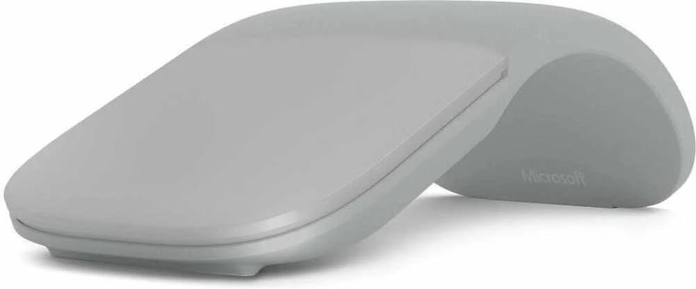 Pelė „Microsoft Surface Arc“, abiem rankoms, „Bluetooth“, pilka