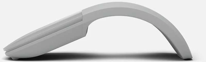Pelė „Microsoft Surface Arc“, abiem rankoms, „Bluetooth“, pilka
