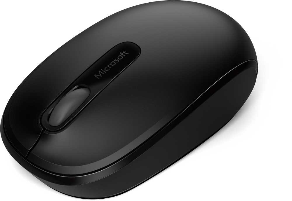 Microsoft Belaidė pelė Wireless Mobile Pelė 1850 (Juoda)