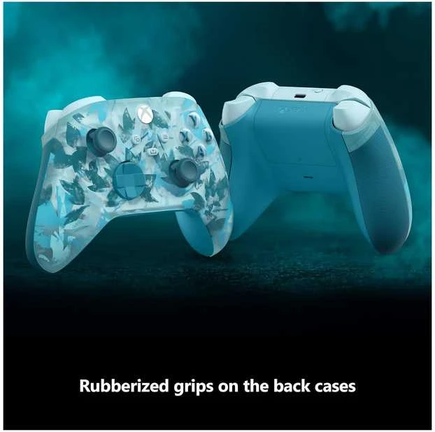 „Microsoft XBOX“ belaidis valdiklis – „Ice Breaker Special Edition Turquoise Bluetooth Gamepad“ (analoginis / skaitmeninis) „Android“, asmeniniams kompiuteriams, „XBOX One“, „XBOX Series S“, „XBOX Series X“, „iOS“