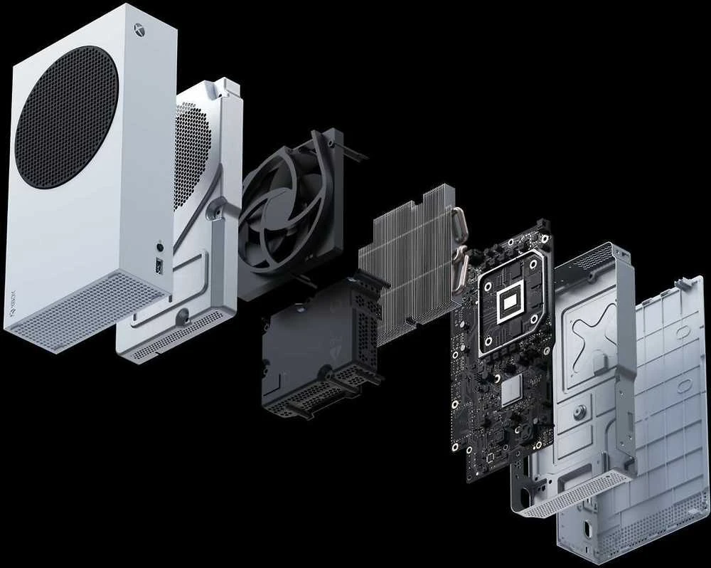 Žaidimų konsolė Microsoft Xbox S, 512GB