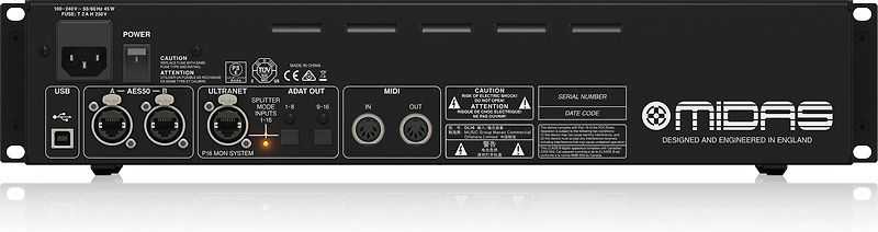 Midas Consoles Carruzzo Midas DL16 Digital Stagebox 16 w/8 w
