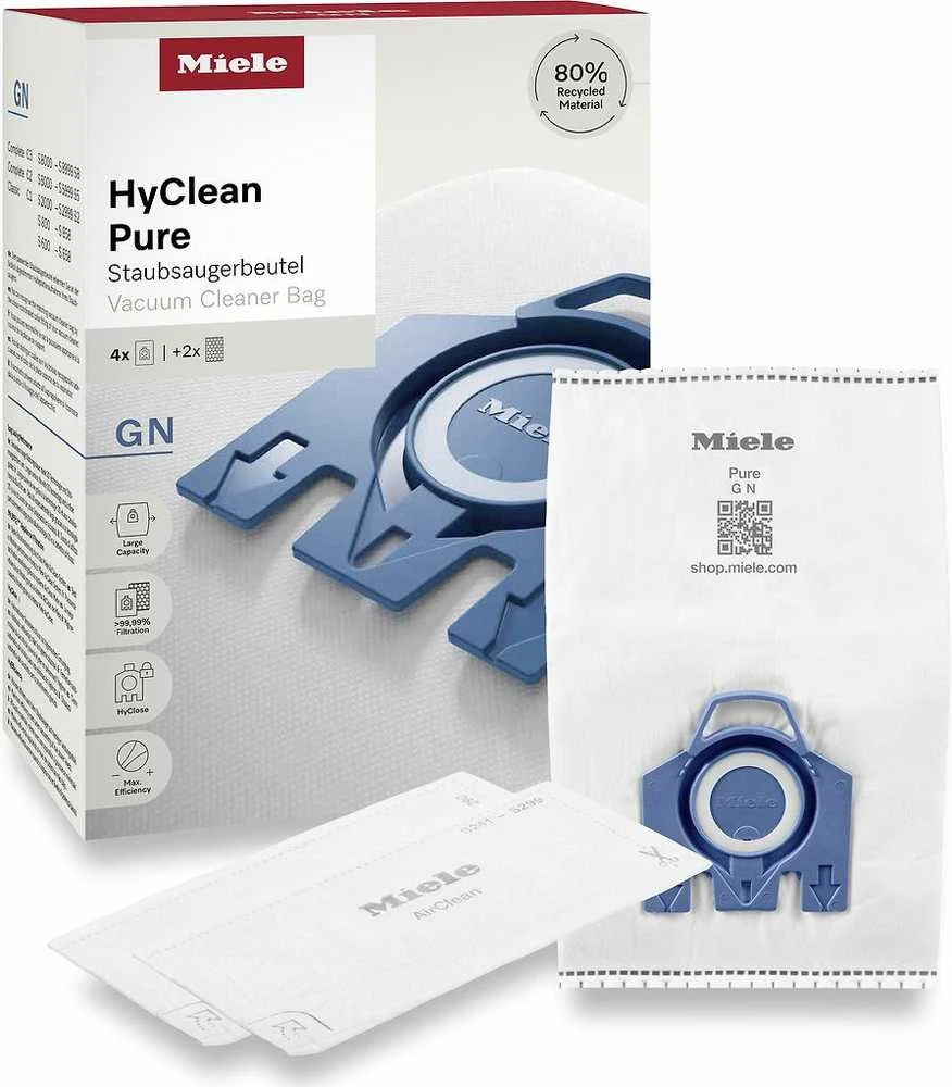 Miele dulkių siurblio maišelis GN HyClean Pure, 4 vnt