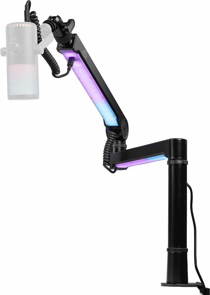 Blackstorm Mercury RGB pöytäasennettava mikrofoniteline USB-kaapelilla