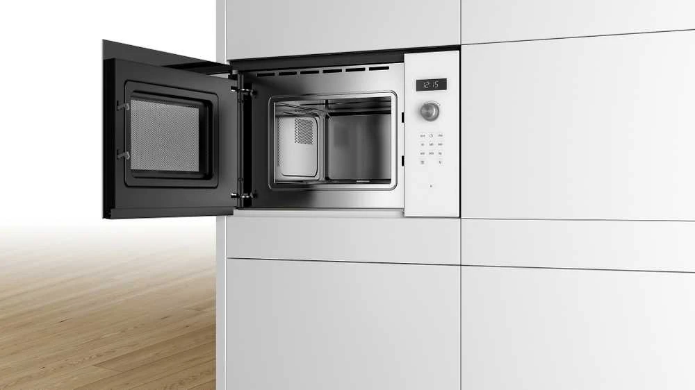 Bosch BFL524MW0 Serija 6, Įmontuojamoji mikrobangų krosnelė, Balta