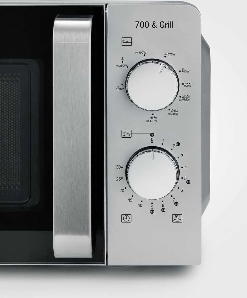 Mikrobangų krosnelė Severin MW 7780 microwave Juodas, Sidabrinis Grilis microwave Countertop 17 L 700 W