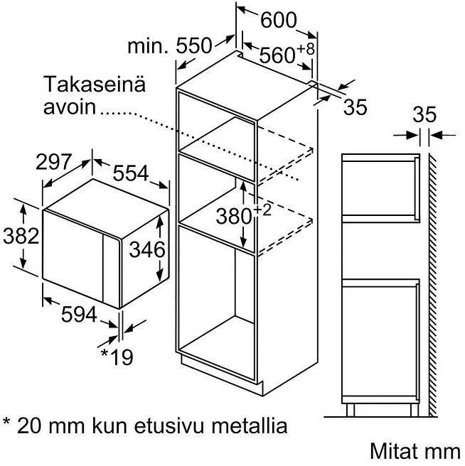 Mikrobangų krosnelė Siemens BF520LMA1