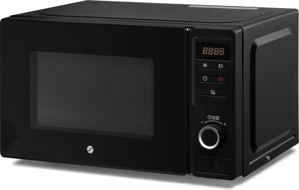 Mikrobangų krosnelė Ströme AM70020 mikroaaltouuni, musta