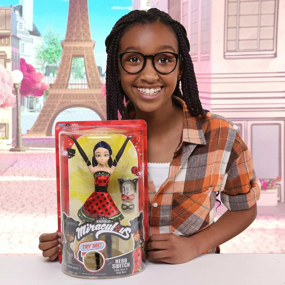 Miraculous Stebuklinga „Lėlė Hero Switch Ladybug Fashion Doll“, 50414