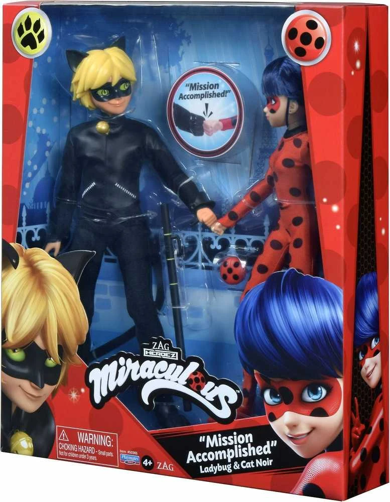 MIRACULOUS Ladybug ir Cat Noir lėlių rinkinys, 503651