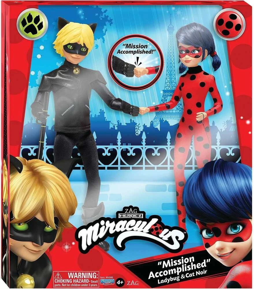 MIRACULOUS Ladybug ir Cat Noir lėlių rinkinys, 503651