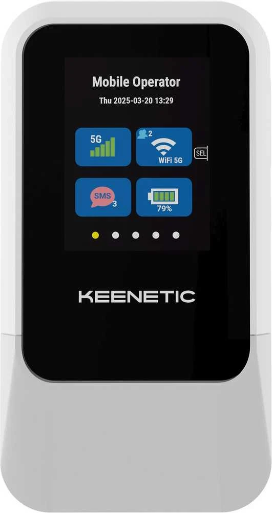 KEENETIC Maršrutizatorius Roamer 5G KN-5210-01-EU