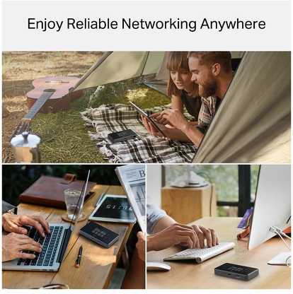 Modemas TP-LINK M8550 5G Mobile Wi-Fi 6E mobiilireititin
