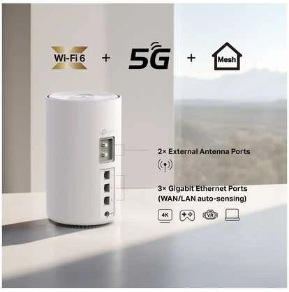 Maršrutizatorius TP-Link Deco X10-5G(1-pack) 5G AX1500 Whole Home Mesh WiFi 6 Gateway | TP-LINK