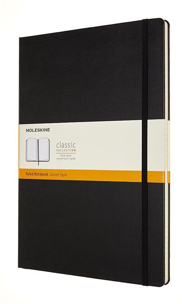 Moleskine Notes MOLESKINE Classic A4 (21x29,7 cm) linijose, kietu