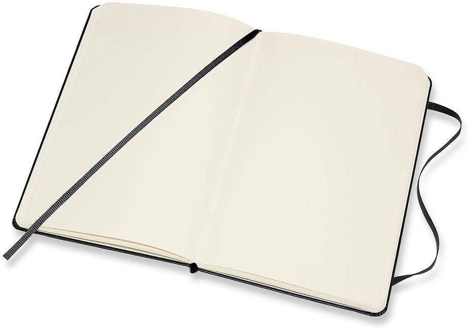 Moleskine Medium Plain užrašų knygelė, juoda