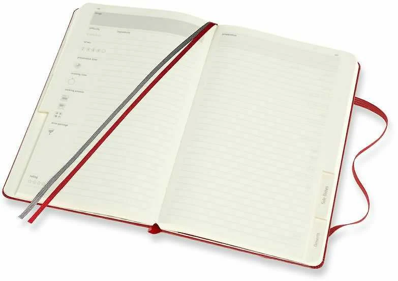 Moleskine Braškės Passion žurnalo receptas