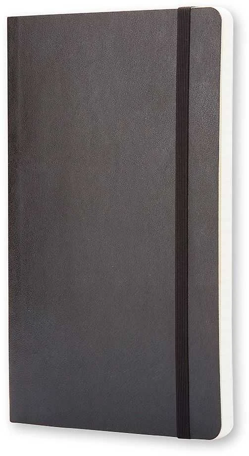 *Užrašų knygutė Moleskine Classic 9x14cm, linijomis, minkštu viršeliu, juodos spalvos