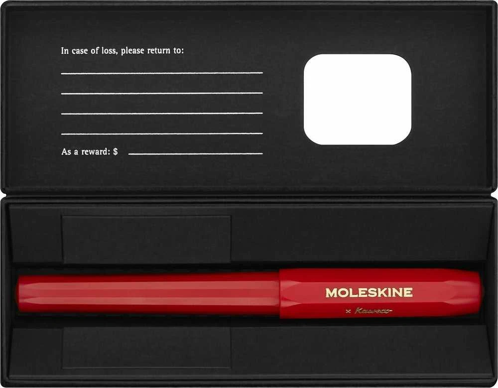 Moleskine KAWECO X długopis, raudona