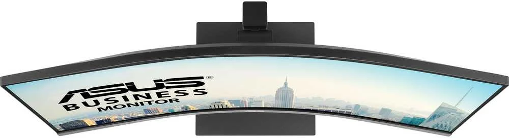 Monitorius ASUS VA34VCPSR 34 colių VA WLED lenktas 1500R UWQHD 21:9 100Hz 300cd/m2 4ms HDMI DP USB-C USB šakotuvas 3xUSB 3.2 G1 Type-A RJ45 Juodas
