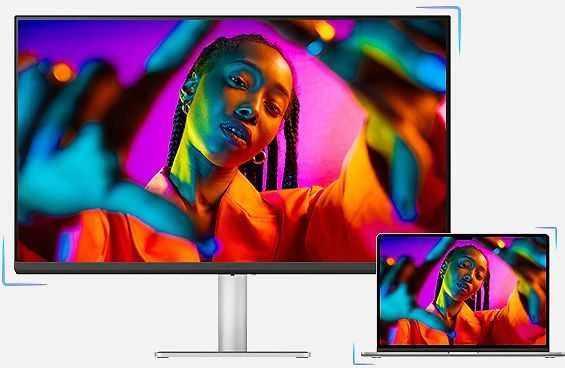 Monitorius BENQ MA270U, skirtas MAC 27 colių IPS 4K 400cd/m2 5ms HDMIx2 USB-Cx2 90W ir 15W Pivot garsiakalbiams