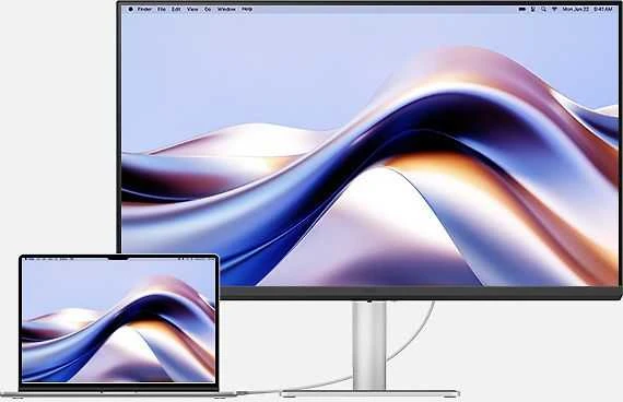 Monitorius BENQ MA270U, skirtas MAC 27 colių IPS 4K 400cd/m2 5ms HDMIx2 USB-Cx2 90W ir 15W Pivot garsiakalbiams