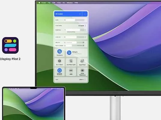 Monitorius BENQ MA270U, skirtas MAC 27 colių IPS 4K 400cd/m2 5ms HDMIx2 USB-Cx2 90W ir 15W Pivot garsiakalbiams