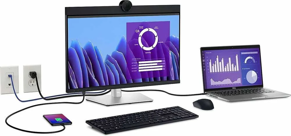 Dell 24 USB-C Hub Video Conferencing Monitorius | P2424HEB