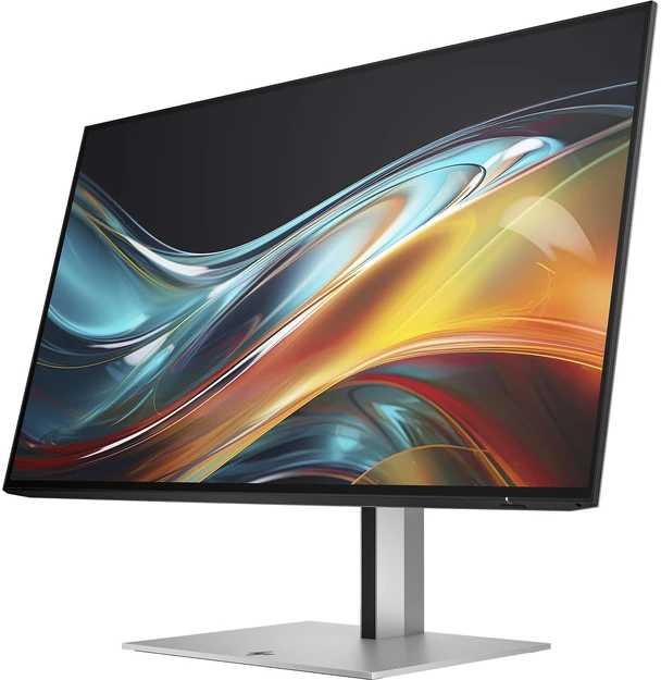 HP Series 7 Pro 23.8 inch FHD Monitorius - 724pf PVC Free, 60.5 cm (23.8"), 1920 x 1080 pikselių, Full HD, LCD, 5 ms, Sidabrinis