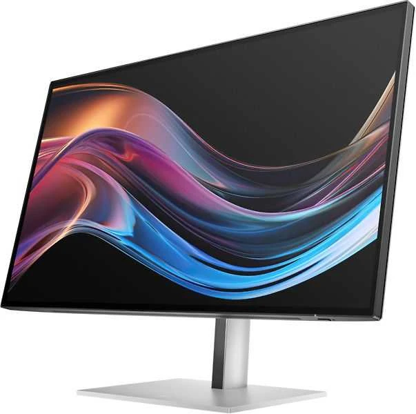 HP serijos 7 Pro 27 colių 4K „Thunderbolt 4“ monitorius – 727pk be PVC, 68,6 cm (27"), 3840 x 2160 pikselių, 4K „Ultra HD“, LCD, 5 ms, sidabrinis