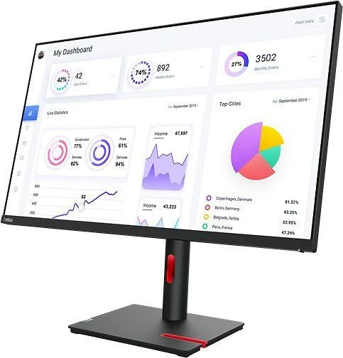 Monitorius Lenovo | ThinkVision | T32p-30 | 31.5 " | IPS | 16:9 | 60 Hz | 4 ms | 3840 x 2160 pikselių | 350 cd/m² | HDMI jungtys quantity 1 | Juodas | Garantija 36 mėn.