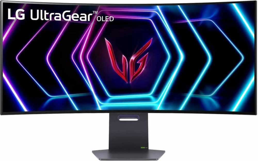 LG 39" ULTRAGEAR? OLED CURVED 21:9 GAMING MONITORIUS | WQHD 800R, 240HZ, 0.03MS (GTG), HDR400 TRUE Juodas