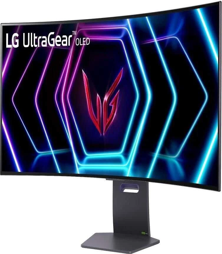 LG 39" ULTRAGEAR? OLED CURVED 21:9 GAMING MONITORIUS | WQHD 800R, 240HZ, 0.03MS (GTG), HDR400 TRUE Juodas