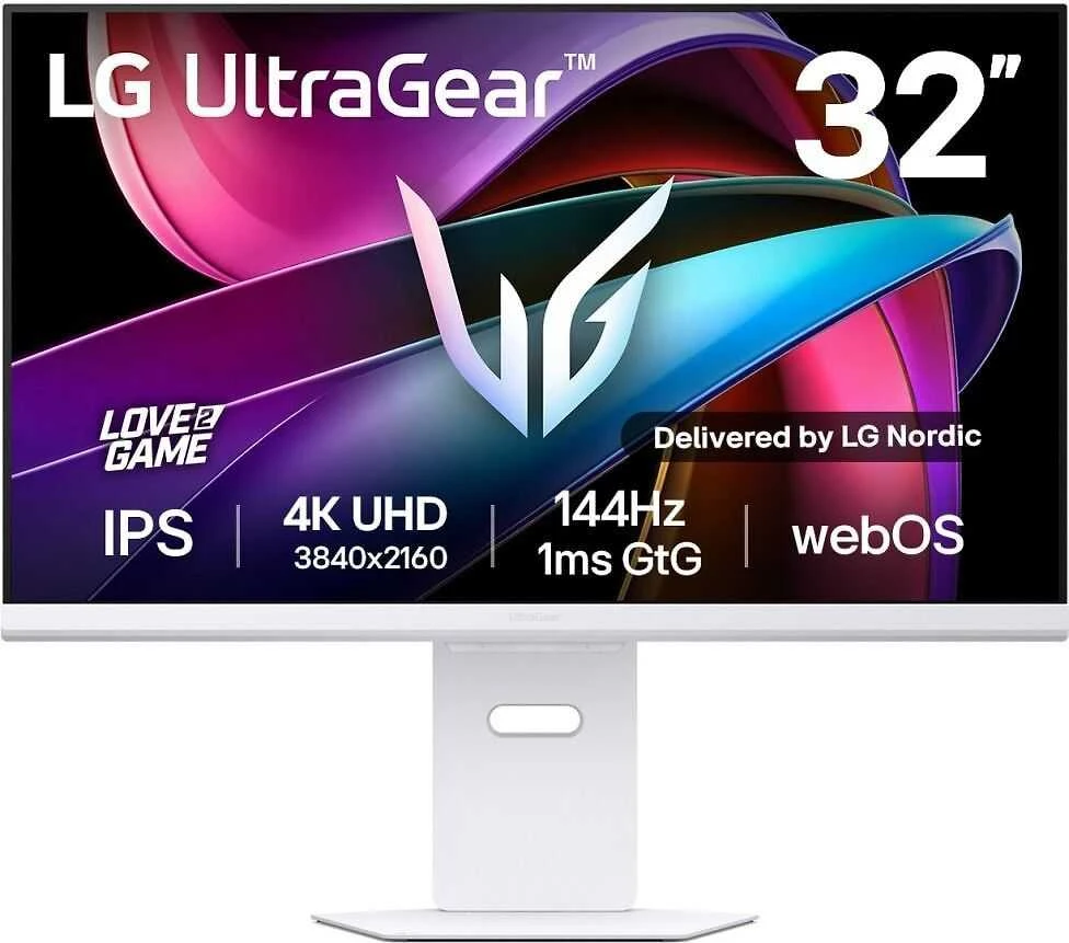 Monitorius LG UltraGear 32G810SA-W - 144Hz | 4K | 31.5'' | IPS | 1ms