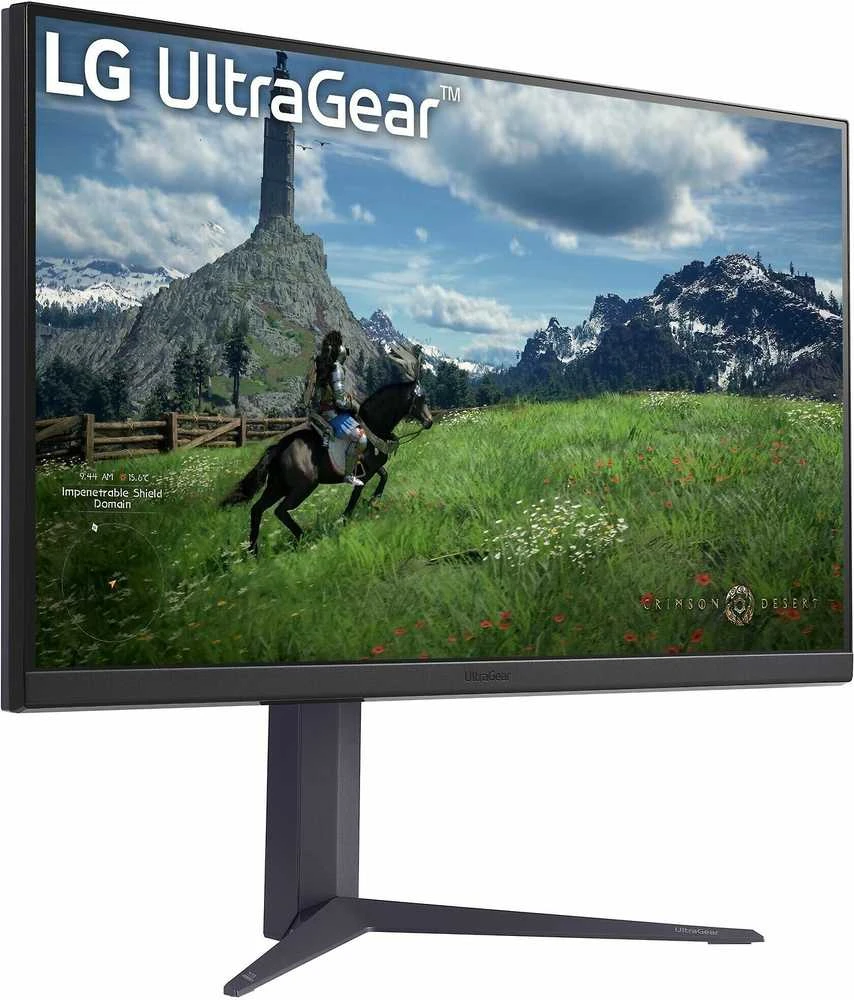 Monitorius LG | 32GS85Q-B | 32 " | IPS | QHD | 16:9 | 180 Hz | 1 ms | 2560 x 1440 pikselių | 350 cd/m² | HDMI jungtys quantity 2