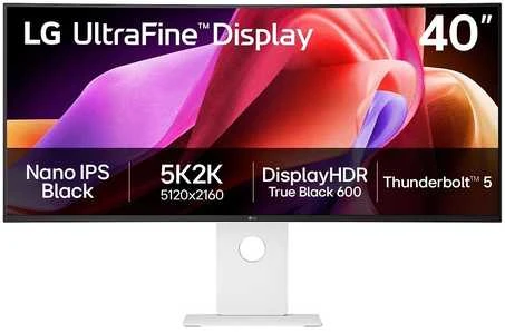 LG 40WT95UF ULTRAFINE? WUHD 5K2K NANO IPS MONITORIUS SU THUNDERBOLT? 5 IR USB TYPE-C®