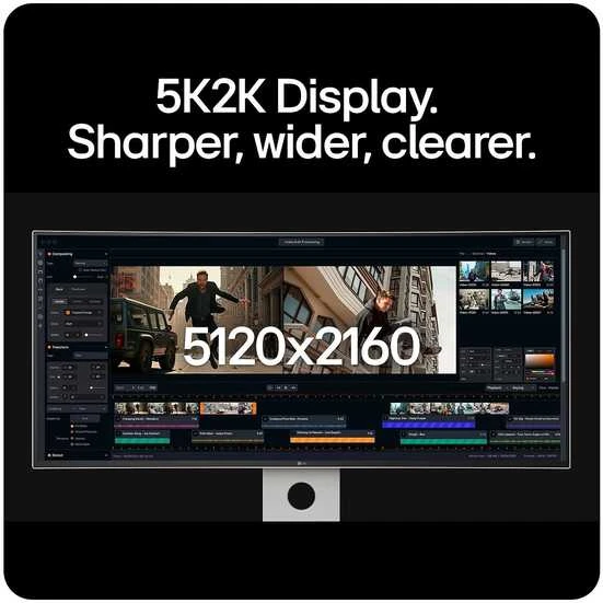LG 40WT95UF ULTRAFINE? WUHD 5K2K NANO IPS MONITORIUS SU THUNDERBOLT? 5 IR USB TYPE-C®