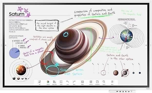 Monitorius SAMSUNG 65" FLIP PRO DIGITAL FLIPBOARD,UHD,TOUCH