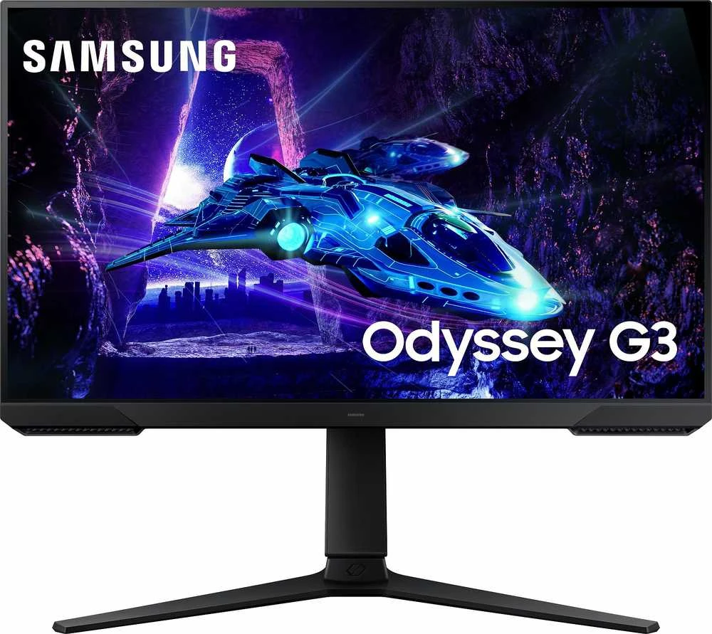 Monitorius - Samsung Odyssey G3 S24DG300EU 24", FHD, 180Hz, Juodas