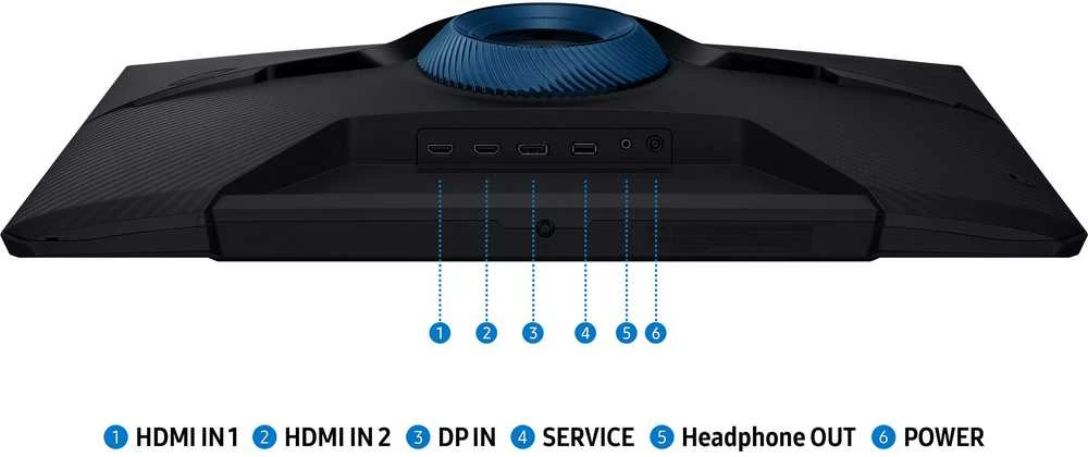 Monitorius Samsung Odyssey G5 (G51F) 27 QHD pelinäyttö