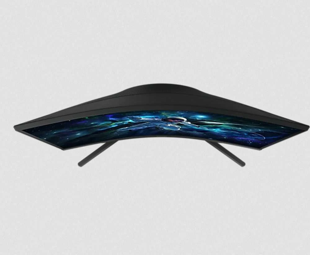 Monitorius - Samsung Odyssey G5 G55C 32", QHD, 165Hz, Lenktas, Juodas