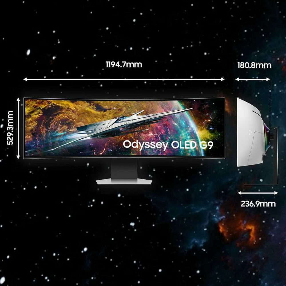 Monitorius Samsung Odyssey G9 OLED (LS49CG950SUXEN)